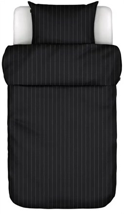 Sengetøj 140x200 cm - Jora sort - Sengelinned i 100% Bomuldssatin - Marc O'Polo sengesæt