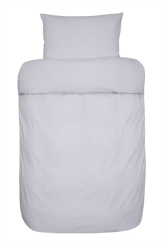 Bæk og bølge sengetøj 140x220 cm - Høie - Ara lys lavendel - Sengesæt i 100% bomuld