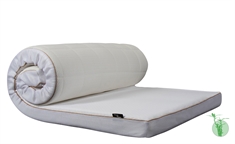 Topmadras - 90x200 cm 8 cm høj - NASA Memory skum - Borg Living - Ergonomisk topmadras 