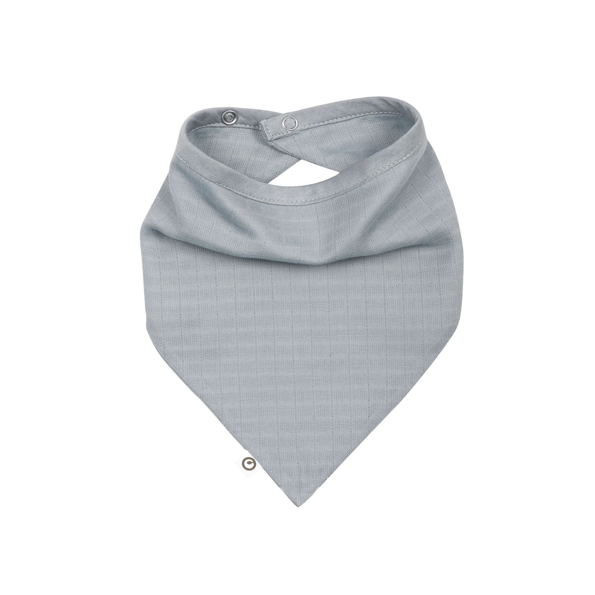 Hagesmæk - GOTS vævet musselin bomuldskvalitet - Jasmin Blue - Müsli By Green Cotton billede