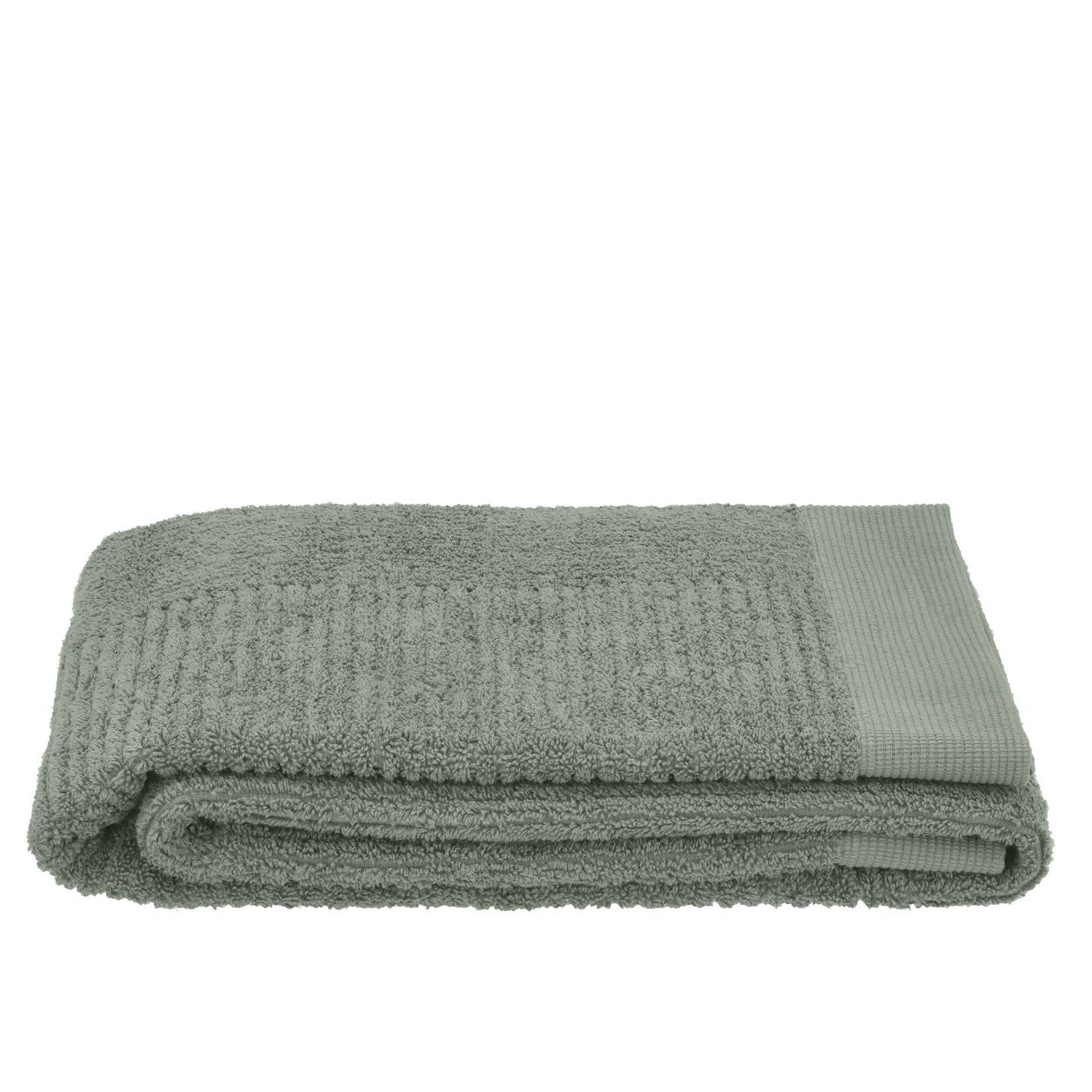 Håndklæde - 100% bomuld - Badehåndklæde 70x140 cm - Zone Denmark Classic - Matcha Green billede
