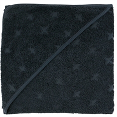 Badeslag - Müsli - 70 x 70 cm​​​​​​​ - Midnight - Økologisk bomuld 