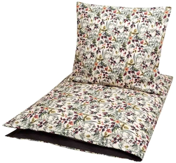Billede af Baby sengetøj 70x100 cm - Winter flower - 100% økologisk bomulds sengetøj - Müsli hos Shopdyner.dk