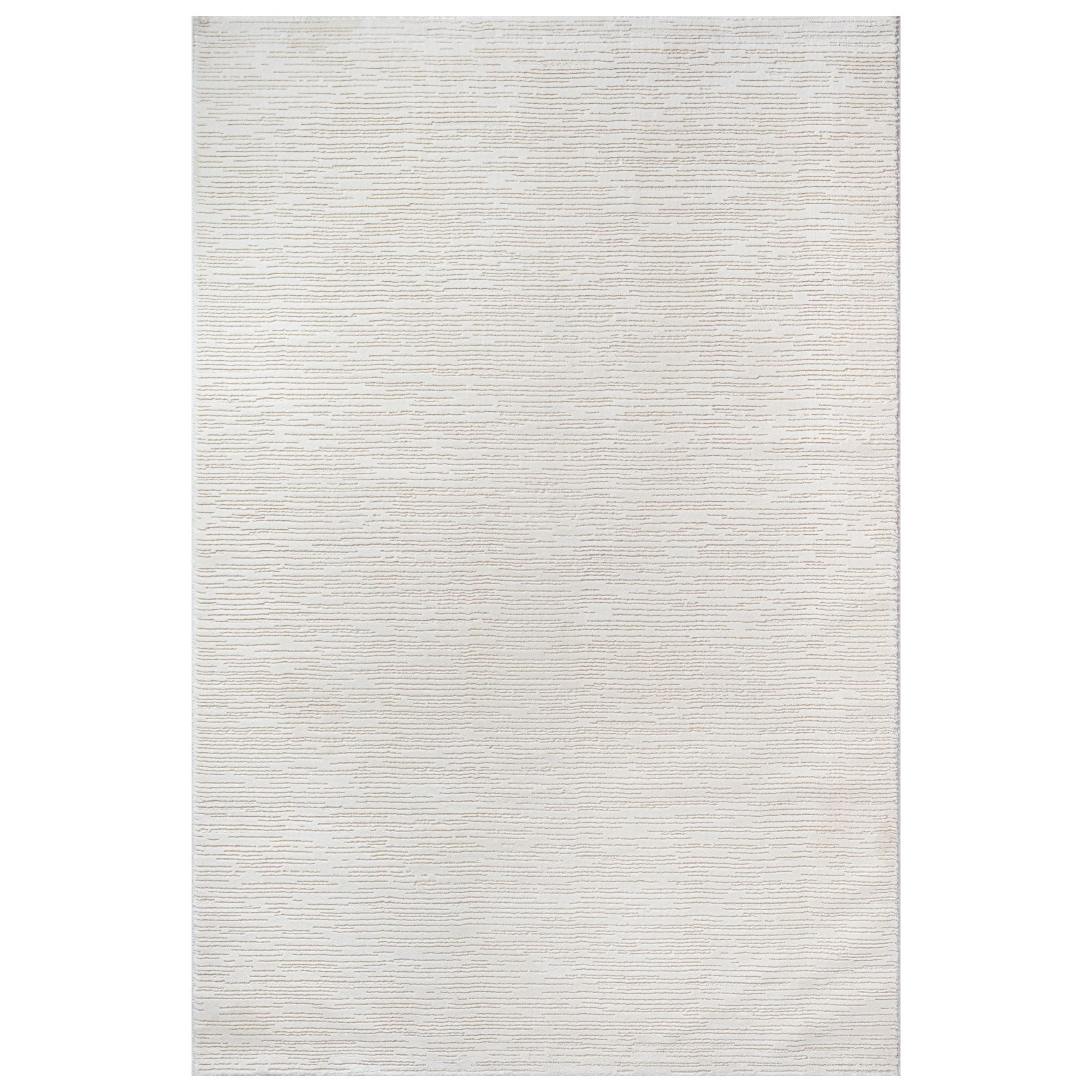 Gulvtæppe - 160x230 cm - Cremefarvet med mønster - Sign - Nordstrand Home billede