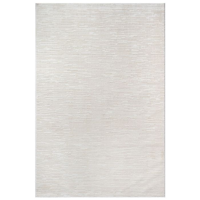 Gulvtæppe  - 160x230 cm - Cremefarvet med mønster - Sign - Nordstrand Home