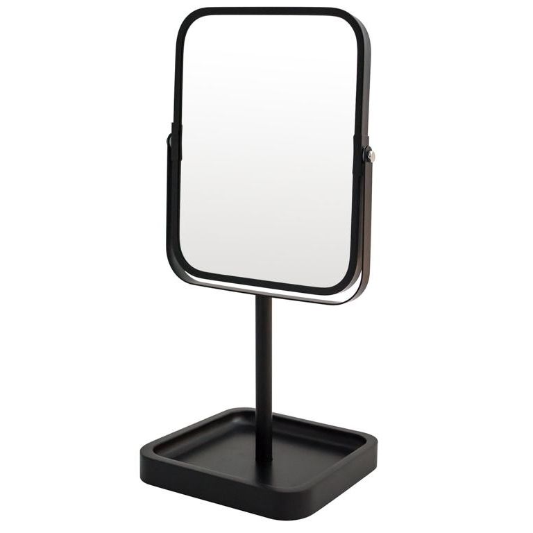 Makeup spejl - Urban Bad - Klassisk sort - Højde på 35cm billede