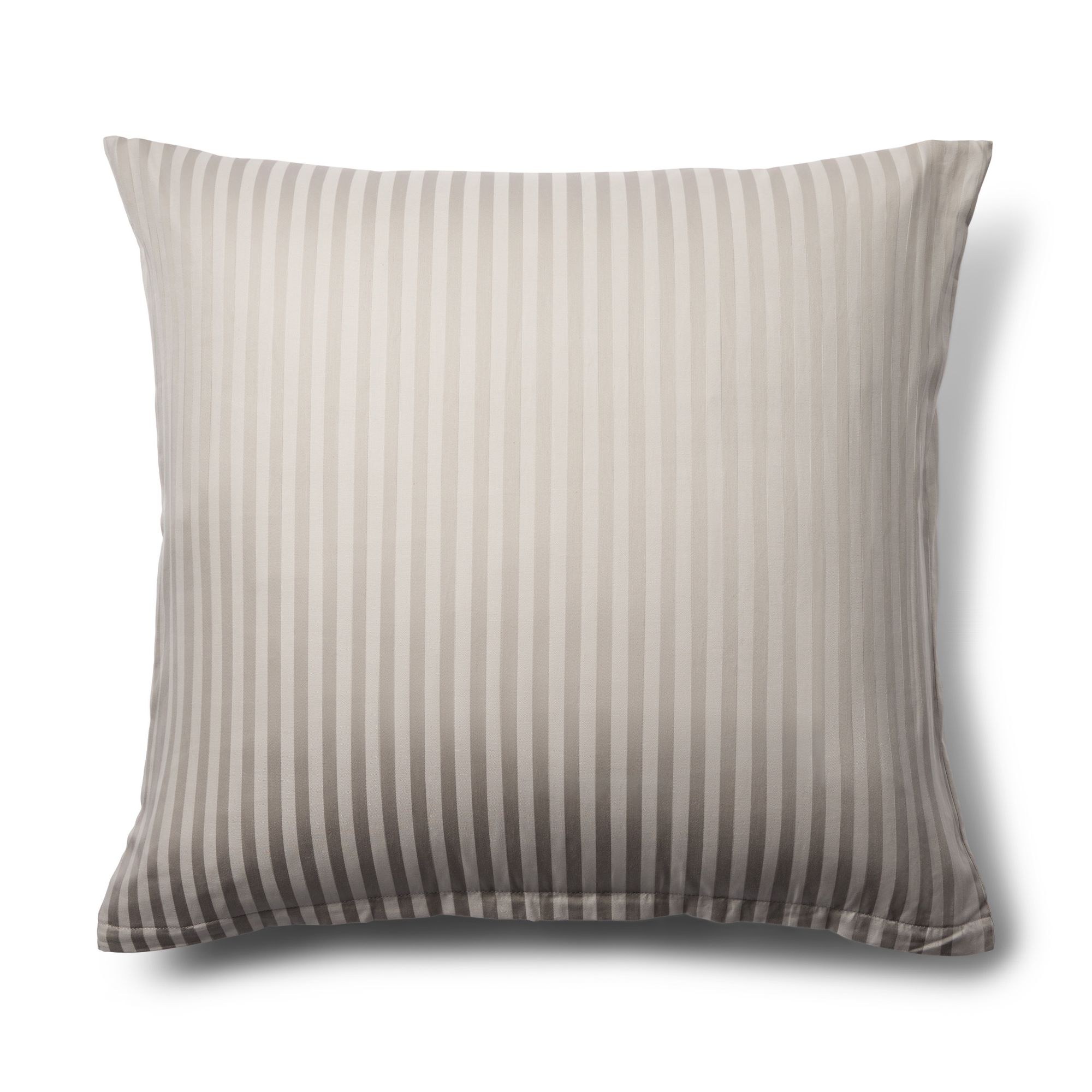 Pudebetræk 70x100 cm - 100% Bomuldssatin - Sand ensfarvet pudebetræk - Borg Living billede