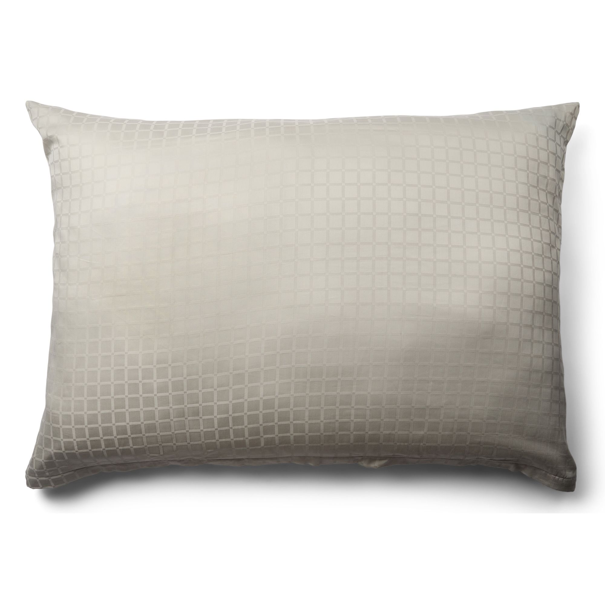 Luksus pudebetræk - 70x100 cm - 100% Bomuldssatin - Daisy sand - By Night jacquard vævet stort pude betræk billede