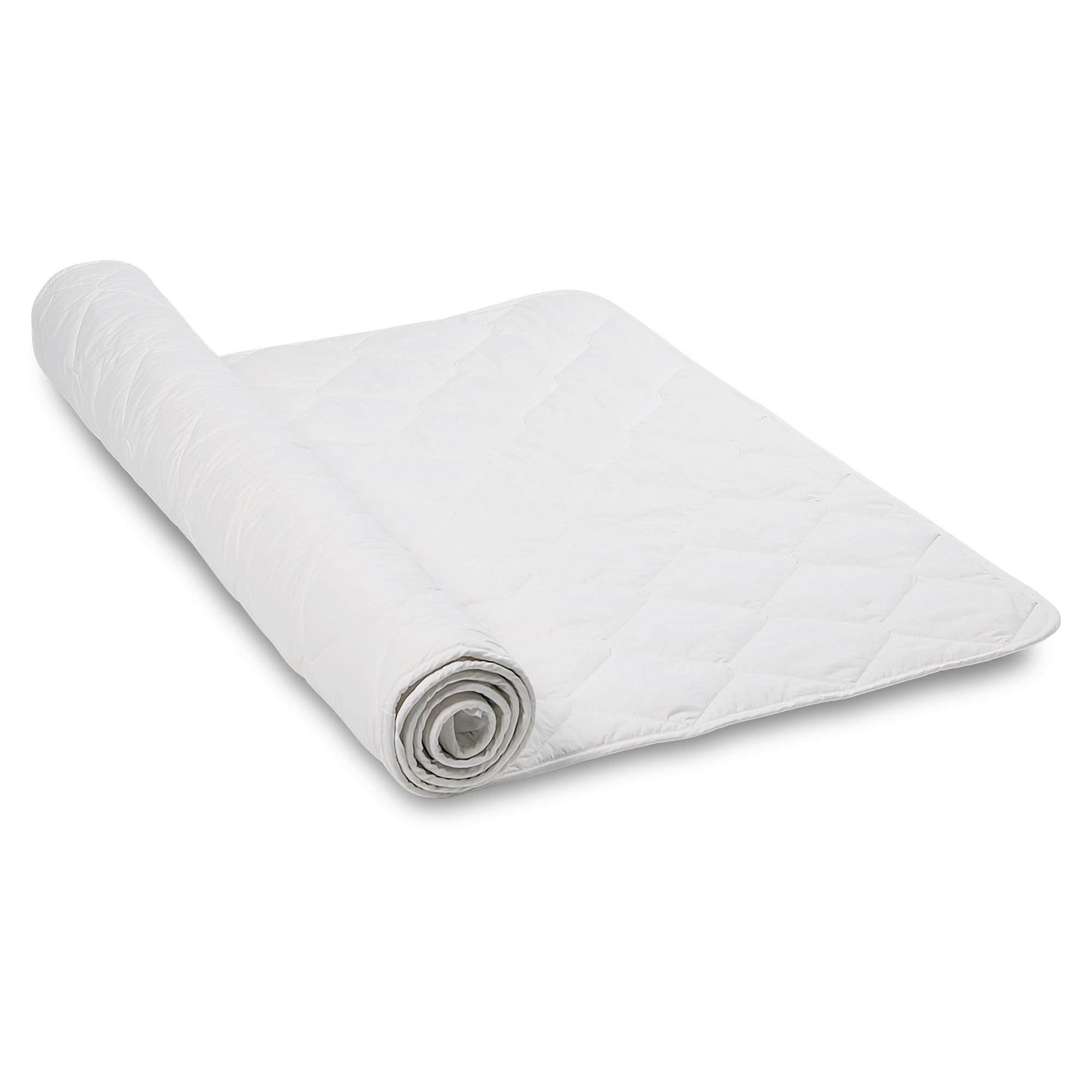 Bomulds rullemadras - Kogeægte - Fyldig madrasbeskytter i 100% OEKO-TEX bomuld - Borg Living