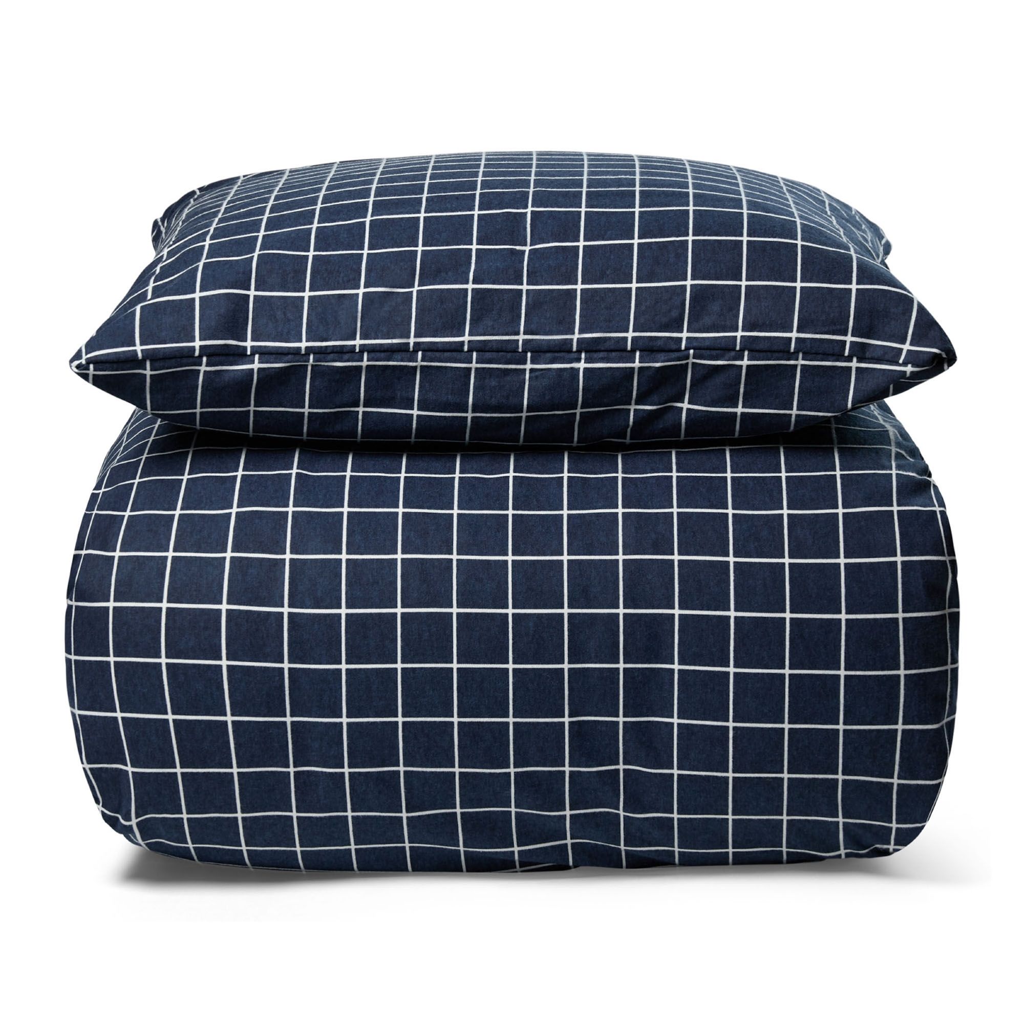 Flonel sengetøj - Ternet sengetøj - 100% bomulds flonel - Nordstrand Home sengesæt