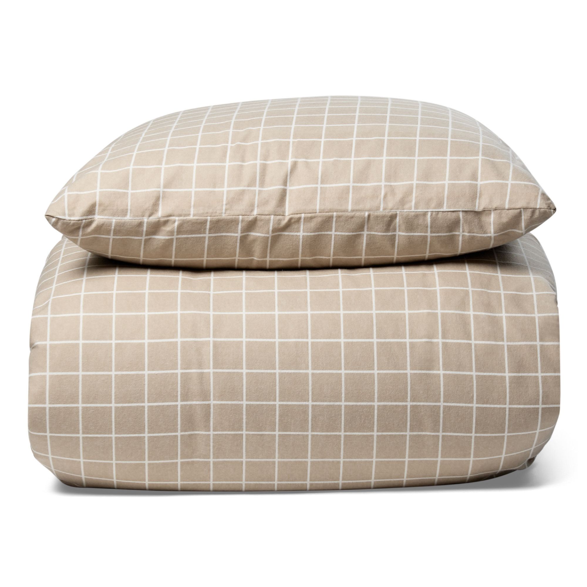 Flonel sengetøj - Ternet sengetøj - 100% bomulds flonel - Nordstrand Home sengesæt