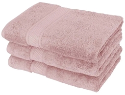 Badehåndklæde - 70x140 cm - Støvet rosa - 100% Egyptisk bomuld - Luksus håndklæder fra By Borg
