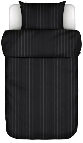 Billede af Sengetøj 140x200 cm - Jora sort - Sengelinned i 100% Bomuldssatin - Marc O'Polo sengesæt hos Shopdyner.dk