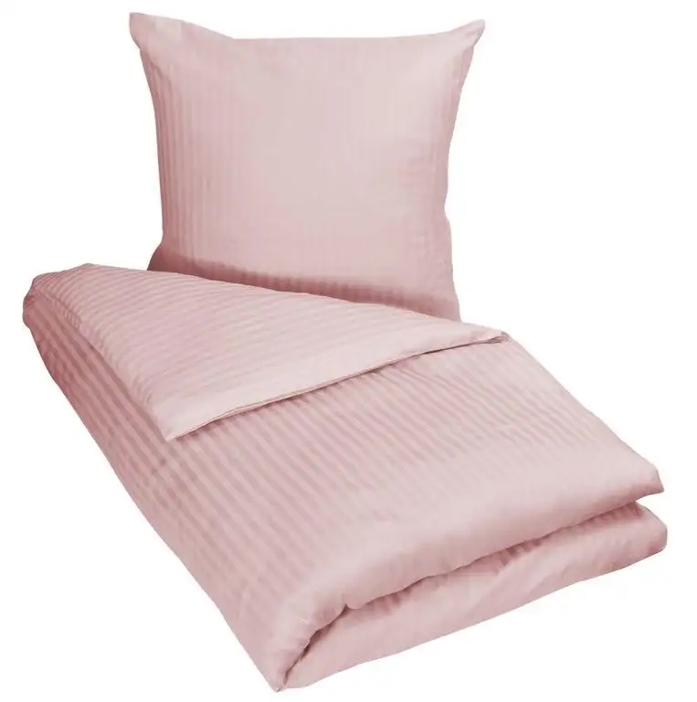 bomuldssatin • cm • Lyserødt sengetøj