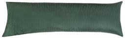 Pudebetræk 50x150 cm - Jacquardvævet - Grøn - 100% bomuld