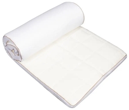 Topmadras ekstra længde - 180x210 cm 5 cm høj - NASA Memory Skum - Borg Living - Ergonomisk topmadras 