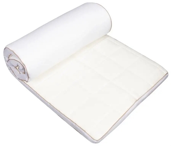 Topmadras - 70x200 cm 5 cm høj - NASA Memory skum - Borg Living - Ergonomisk topmadras - UDSTILLINGSMODEL UDEN EMBALLAGE billede