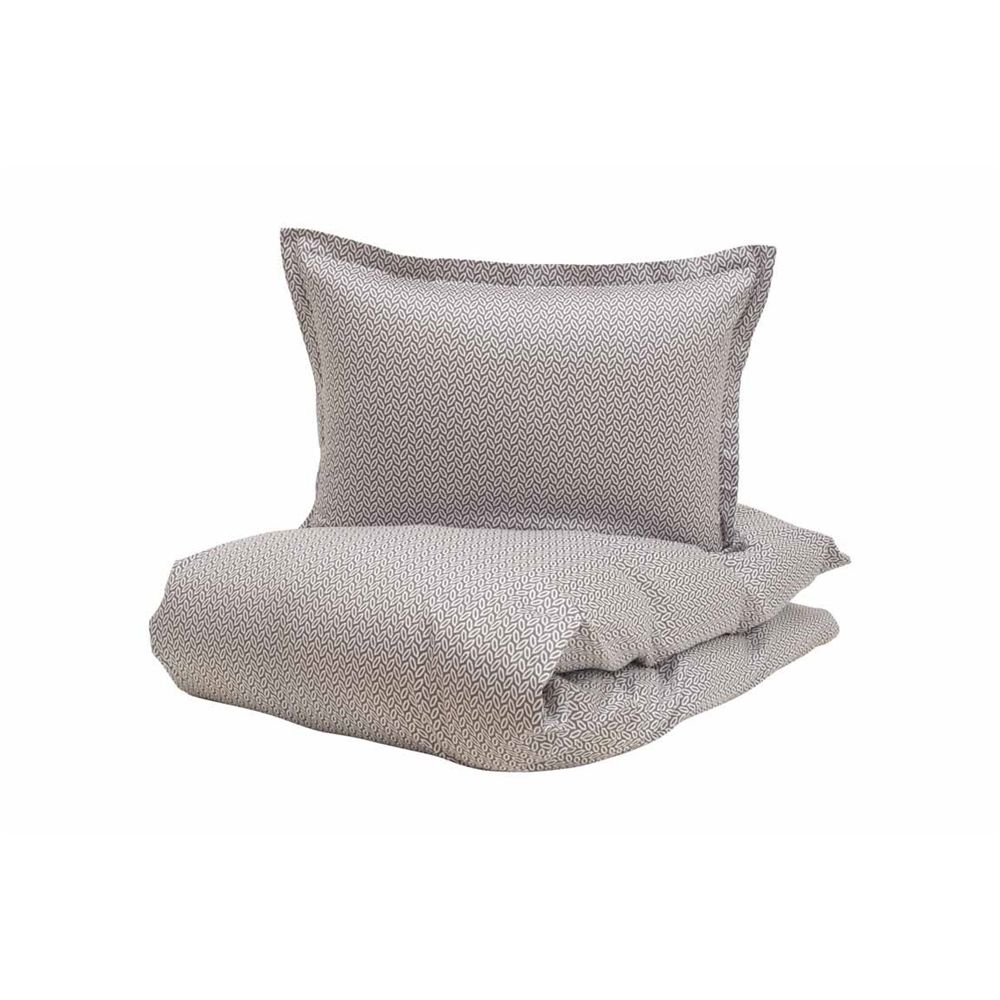 Turiform sengetøj - Forma sort - Sengesæt i 100% bomuldssatin