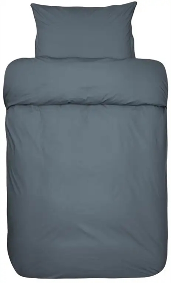 Billede af Høie sengetøj - 140x220 cm - Royal blå - 40% bomuld / 60% bambus sengesæt