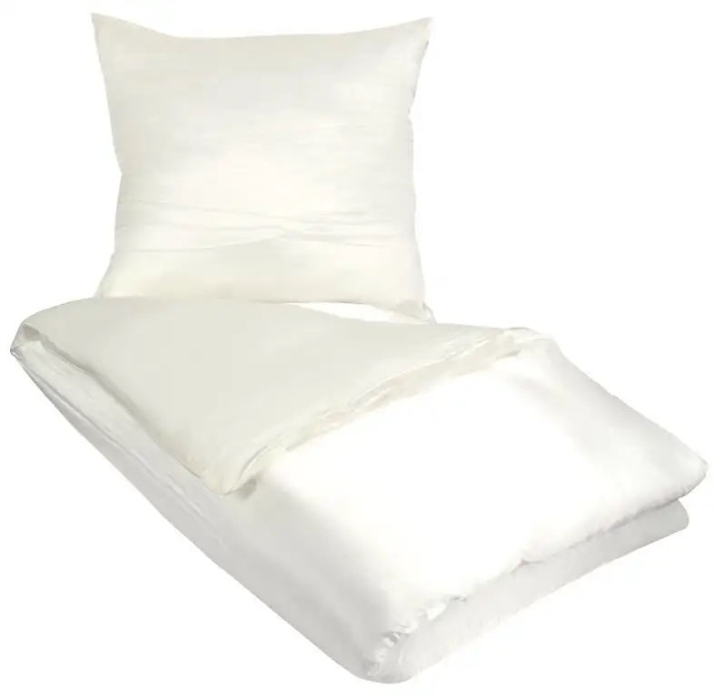 Silkesengetøj - 100% Silke Butterfly silk - 240x220cm Strygefrit sengetøj