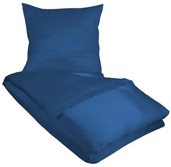Billede af Silke sengetøj 240x220 cm - Blåt sengetøj - King size - 100% Silke sengetøj - Butterfly Silk