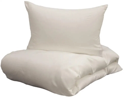 Turiform sengetøj - 140x200 cm - Enjoy hvidt sengesæt - 100% Bambus sengetøj