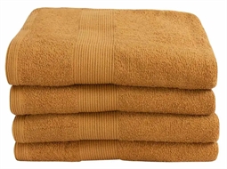 Håndklæde - 50x100 cm - Karry - 100% Bomuld - Frotte håndklæde fra By Borg