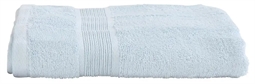 Bambus Håndklæde - 50x100 cm - Lys Blå - Bambus/bomuld - Frotté håndklæde fra Excellent By Borg
