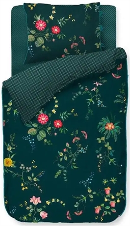 Pip studio sengetøj - Fleur grandeur - Blomstret sengetøj - Dobbeltsidet sengesæt - 100% bomuld