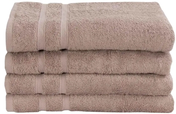 Billede af Bambus Badehåndklæde - 70x140 cm - Sand - Bløde håndklæder fra "Premium - By Borg"