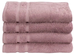Bambus badelagen - 100x150 cm - Rosa - Bløde håndklæder fra "Premium - By Borg" 