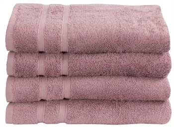 Billede af Bambus badelagen - 100x150 cm - Rosa - Bløde håndklæder fra "Premium - By Borg"