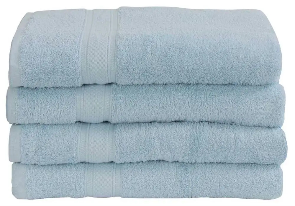 Badehåndklæde i 100% bomuld • 70x140 cm Blå