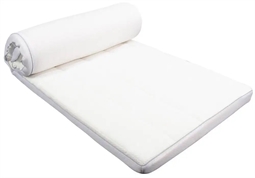 Naturlatex topmadras - 70x200 cm - 7 cm høj - 100% Talalay naturlatex - Nature By Borg 