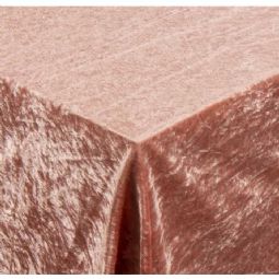 Velour dug - Rosa borddug - Nervøs velour - Borg Living