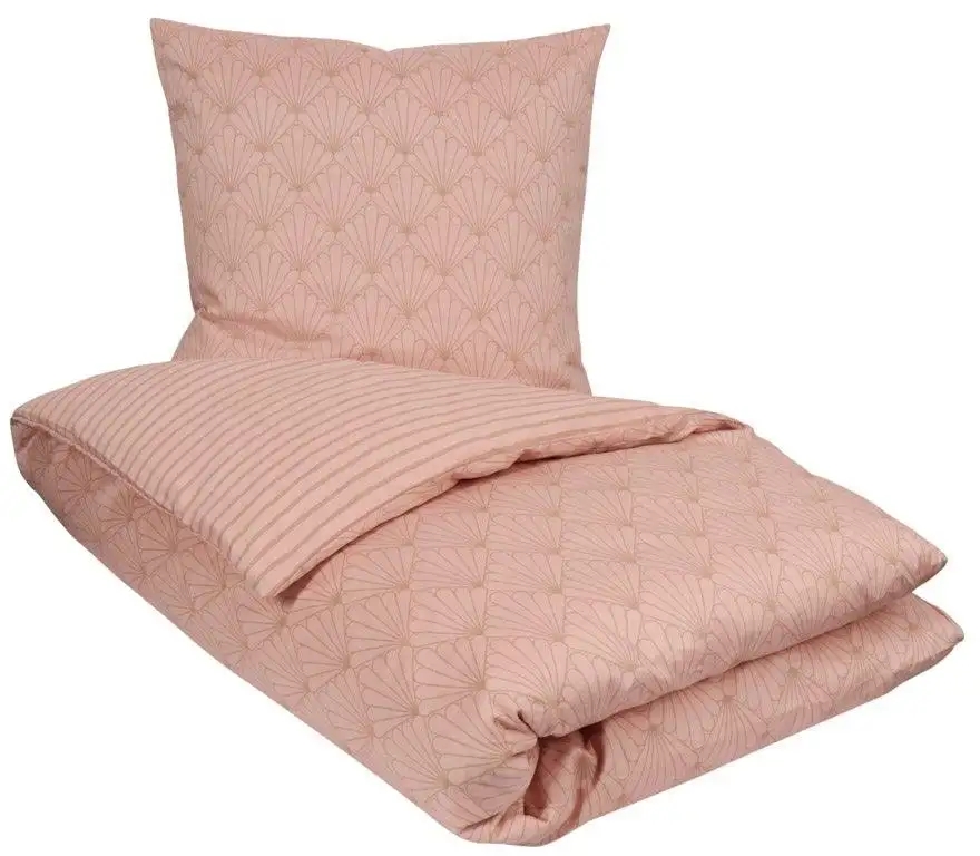 Bomuldssatin sengetøj 140x200 • By Night