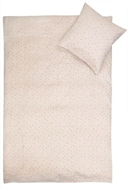 Baby sengetøj 70x100 cm - Soft wood - 100% Bomuldssatin - By Night sengesæt 