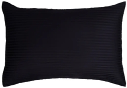  Pudebetræk 70x100 cm - Jacquardvævet - Mørkeblå - 100% Bomuldssatin