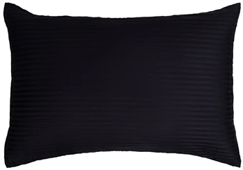  Pudebetræk 70x100 cm - 100% Bomuldssatin - Mørkeblåt ensfarvet pudebetræk - Borg Living