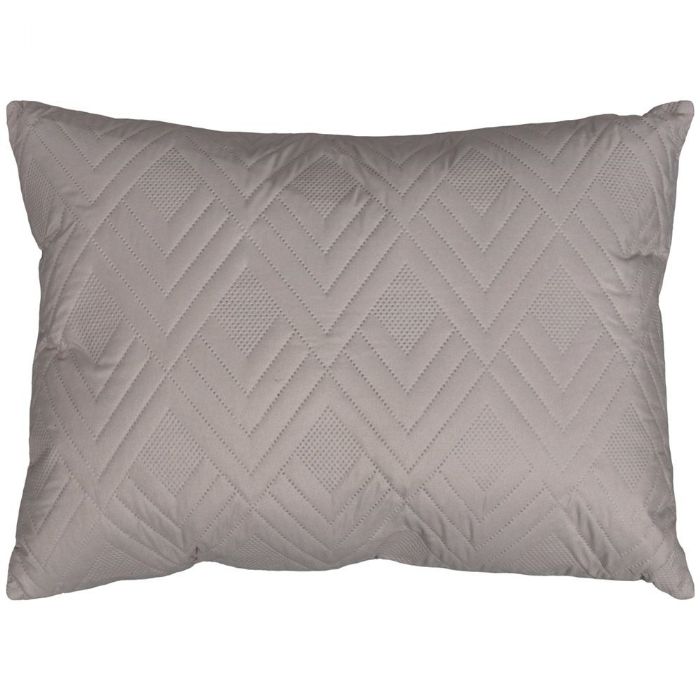 Pyntepude - 45x60 cm - 2 sidet - Sandfarvet og hvid - Sofapude