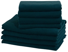 Microfiber håndklæder - 8 stk i pakke - Grøn - Letvægts håndklæder 
