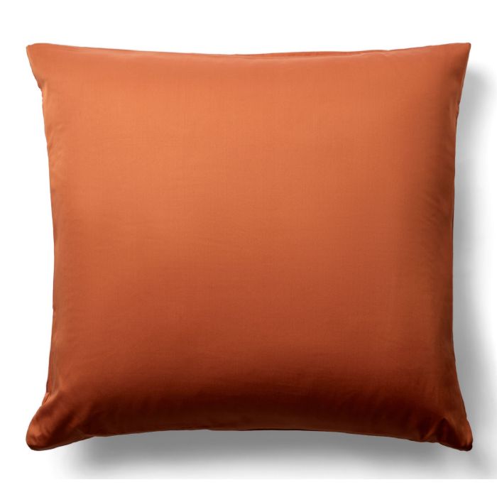 Bambus pudebetræk - 100% Naturligt bambus - 60x63 cm - Orange, satinvævet hovedpudebetræk 