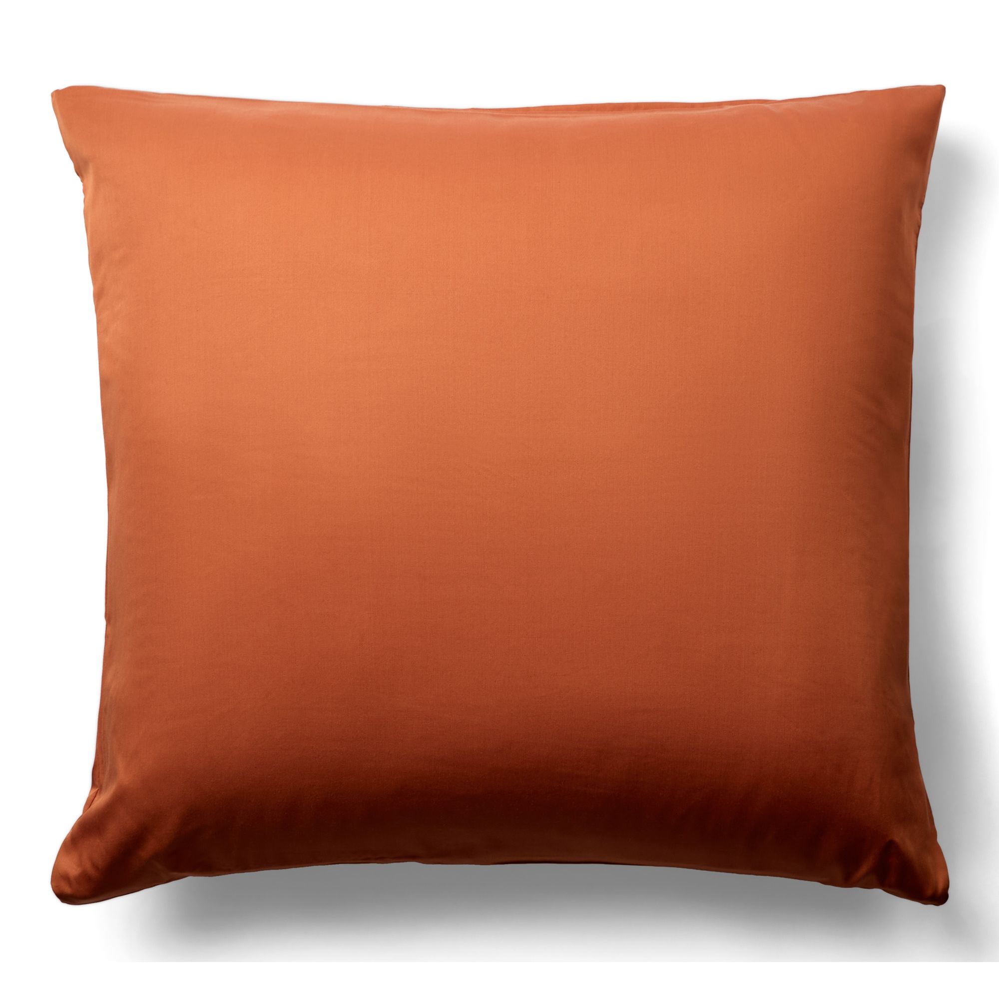 Bambus pudebetræk - 100% Naturligt bambus - 60x63 cm - Orange, satinvævet hovedpudebetræk billede