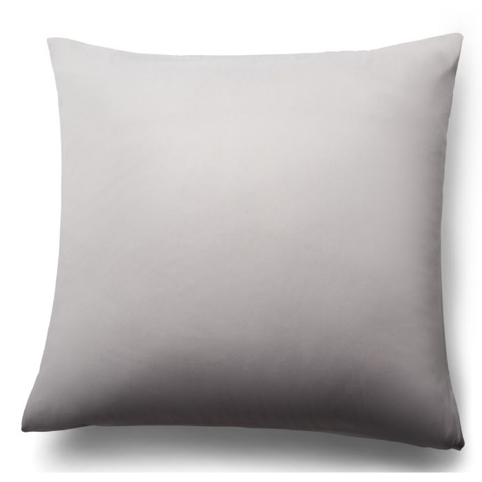 Bambus pudebetræk - 100% Naturligt bambus - 60x63 cm - Lysegråt satinvævet hovedpudebetræk