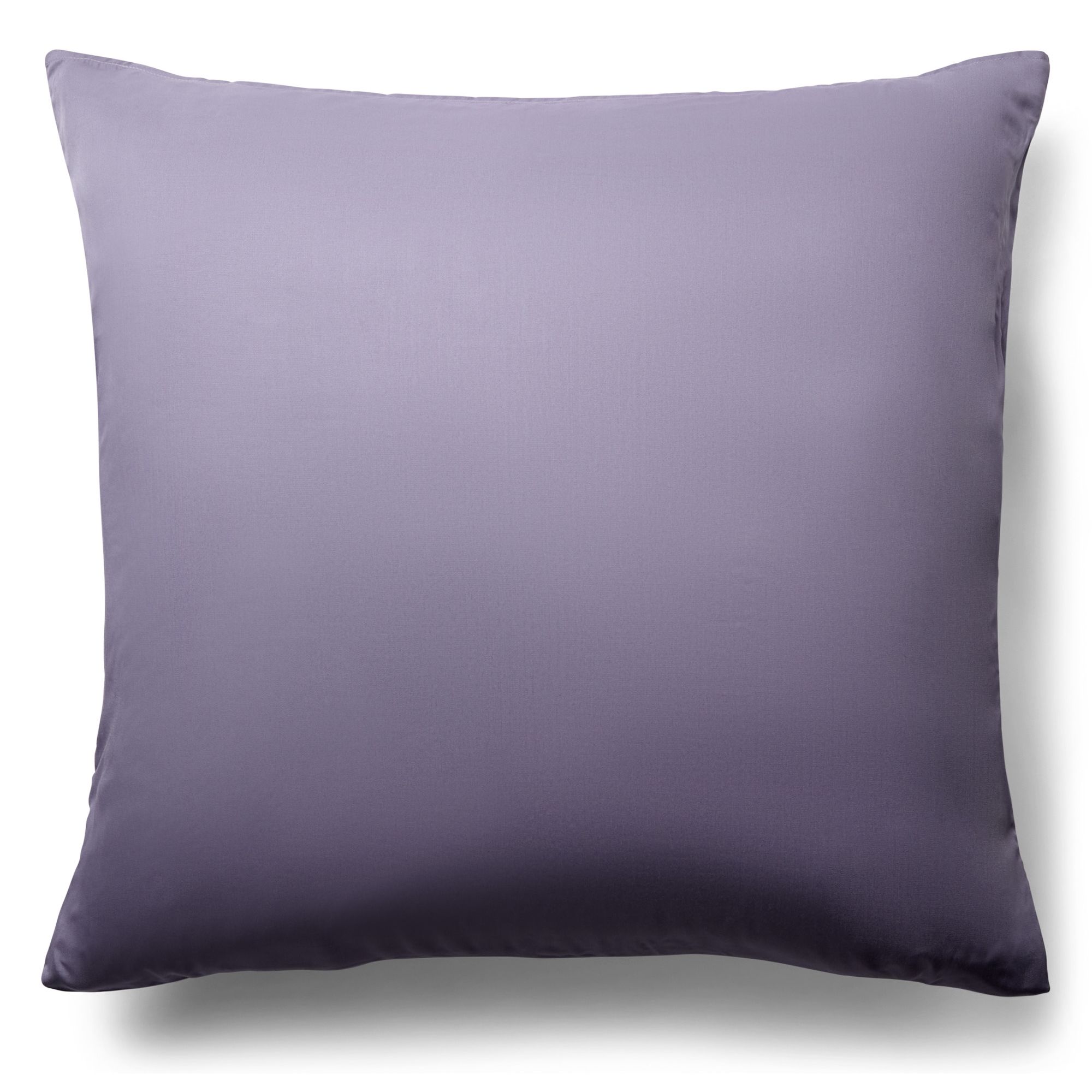 Bambus pudebetræk - 100% Naturligt bambus - 60x63 cm - Lys lilla, satinvævet hovedpudebetræk billede