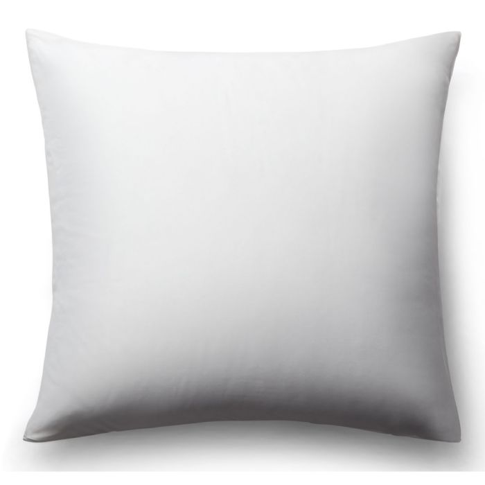 Bambus pudebetræk - 100% Naturligt bambus - 60x63 cm - Hvidt satinvævet hovedpudebetræk 