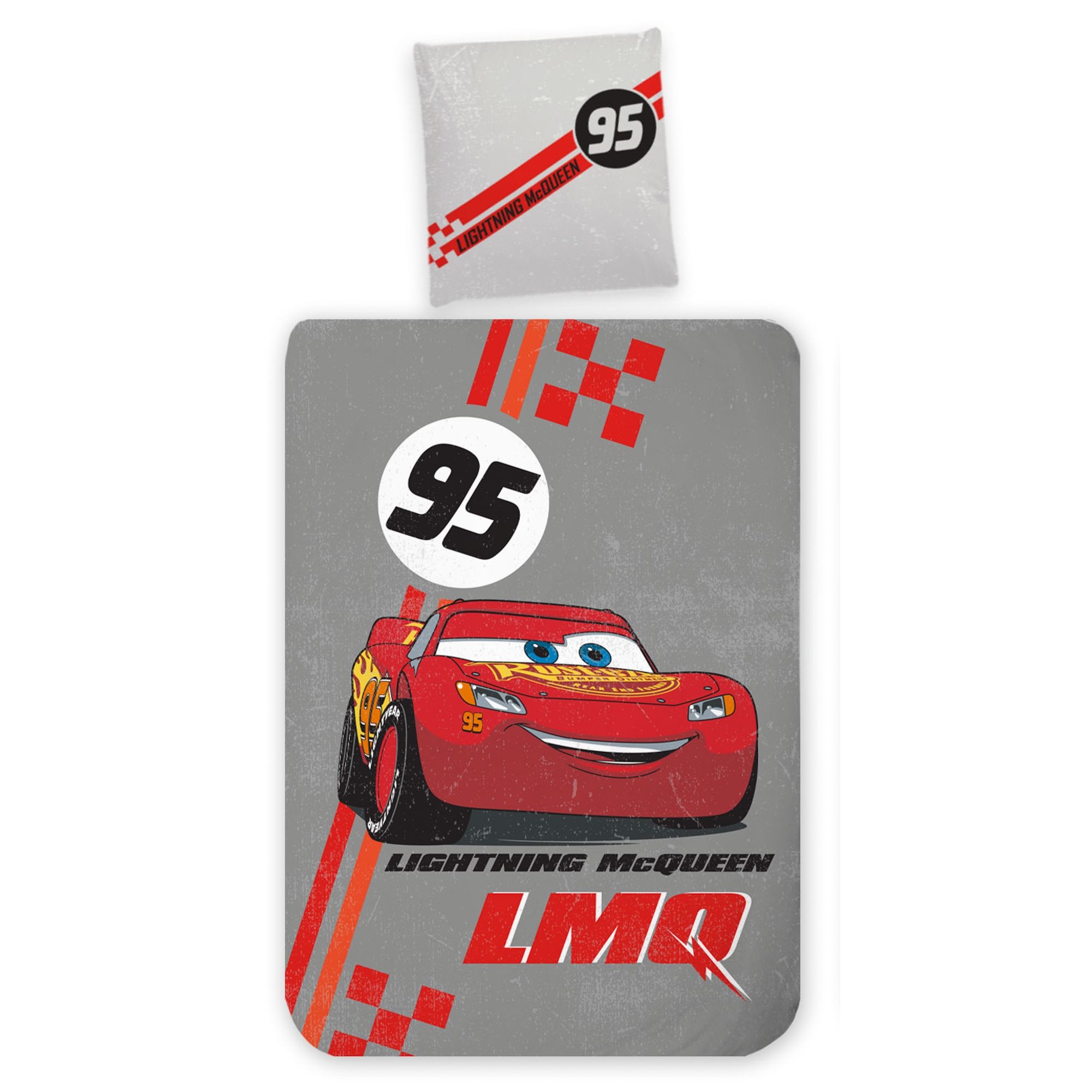 Cars sengetøj - Lynet McQueen - Vendbart sengesæt - 100% bomulds sengelinned