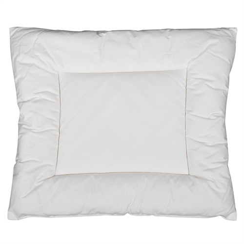 Baby hovedpude med uld - Giver god støtte og er Sved absorberende - Baby pude 40x45cm fra  Nature By Borg 