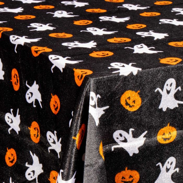 Velour dug - Halloween - 3 meter - Nervøs velour - Pakke med 3 meter 