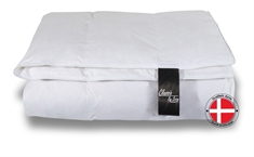 Dobbeltdyne 200x220 cm med moskusdun - Sommer dyne dobbelt  - Classic By Borg sval dundyne 
